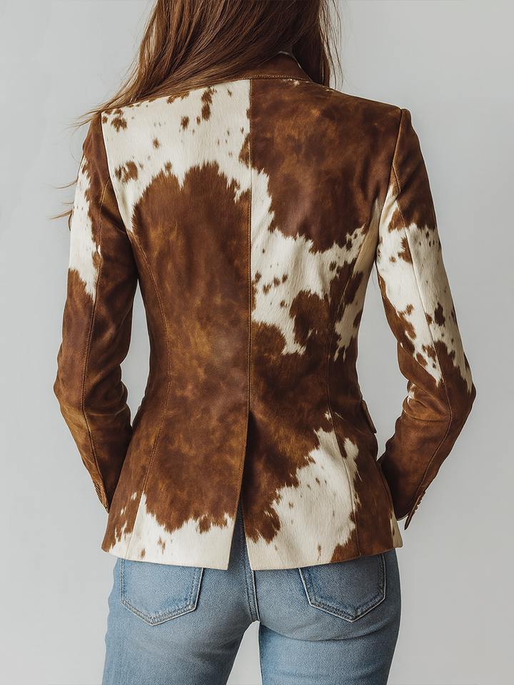 Priscilla | Statement Print Blazer