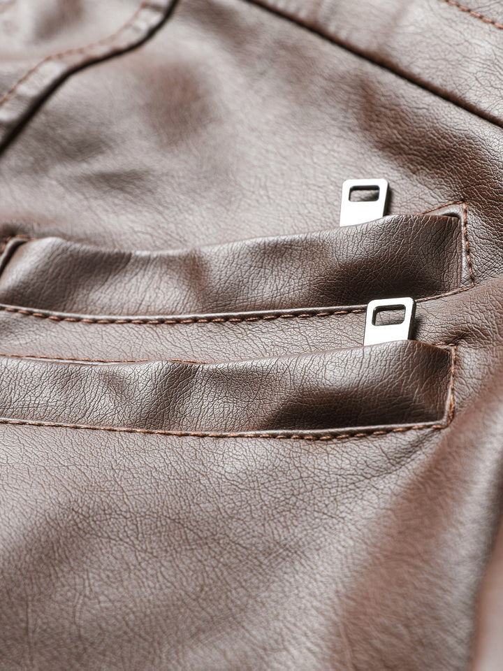 Rosabel | Layered Hooded Biker Jacket