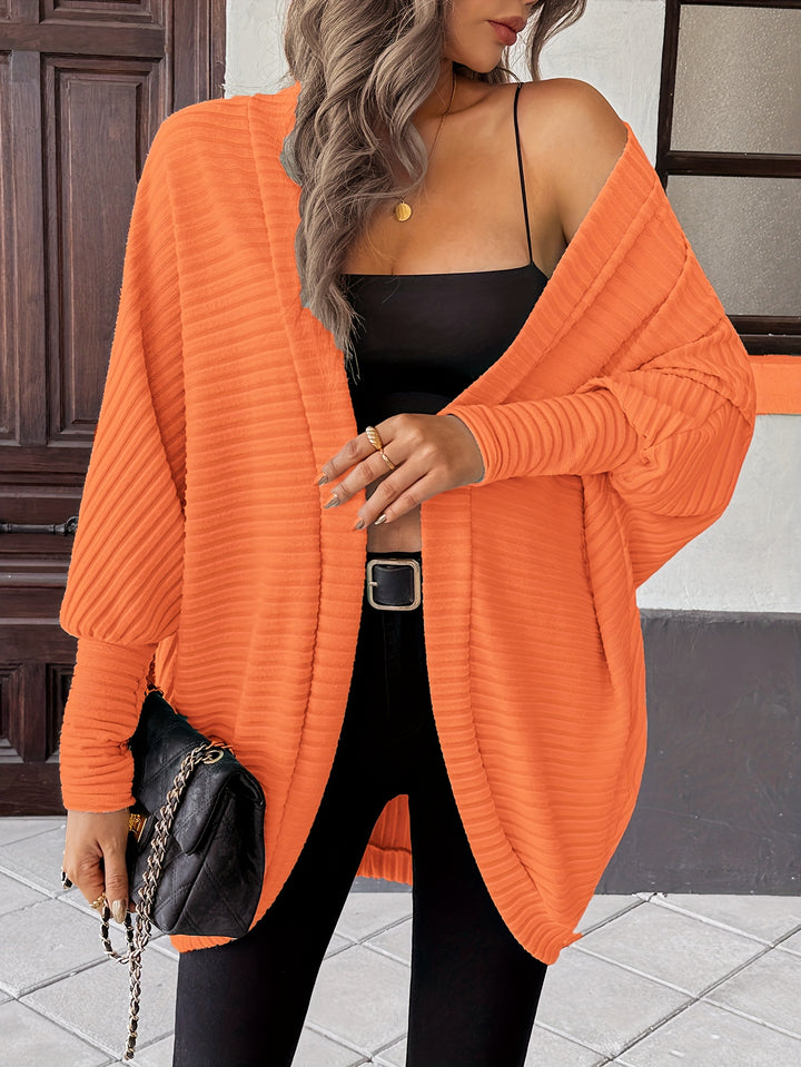 Theresa | Relaxed Open-Front Cardigan