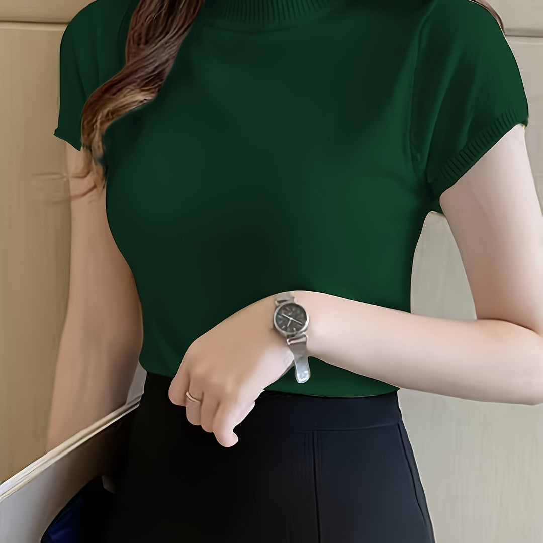 Louise | Refined Half-Neck Top