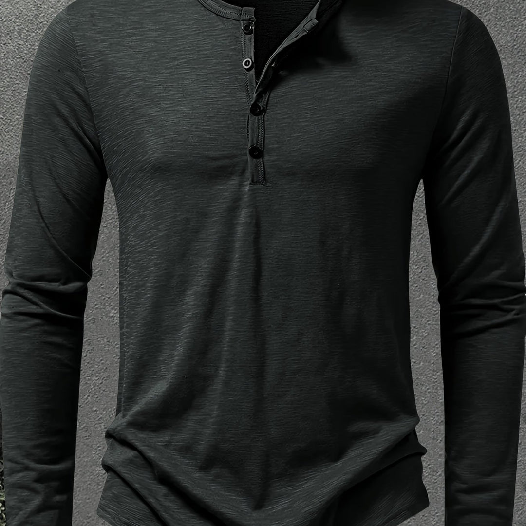 Marshall | Refined Long-Sleeve Henley