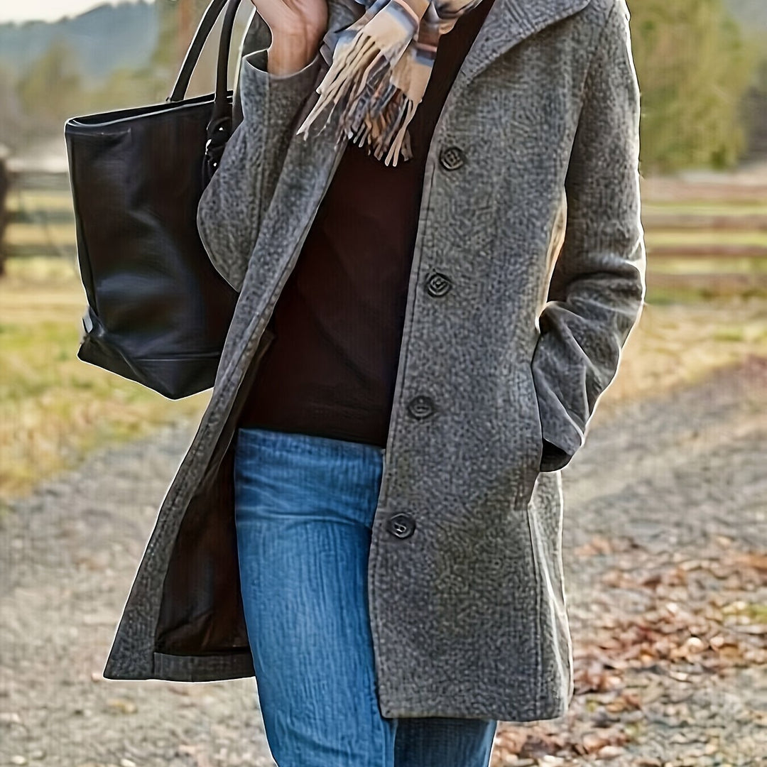 Margaret | Structured Mid-Length Coat