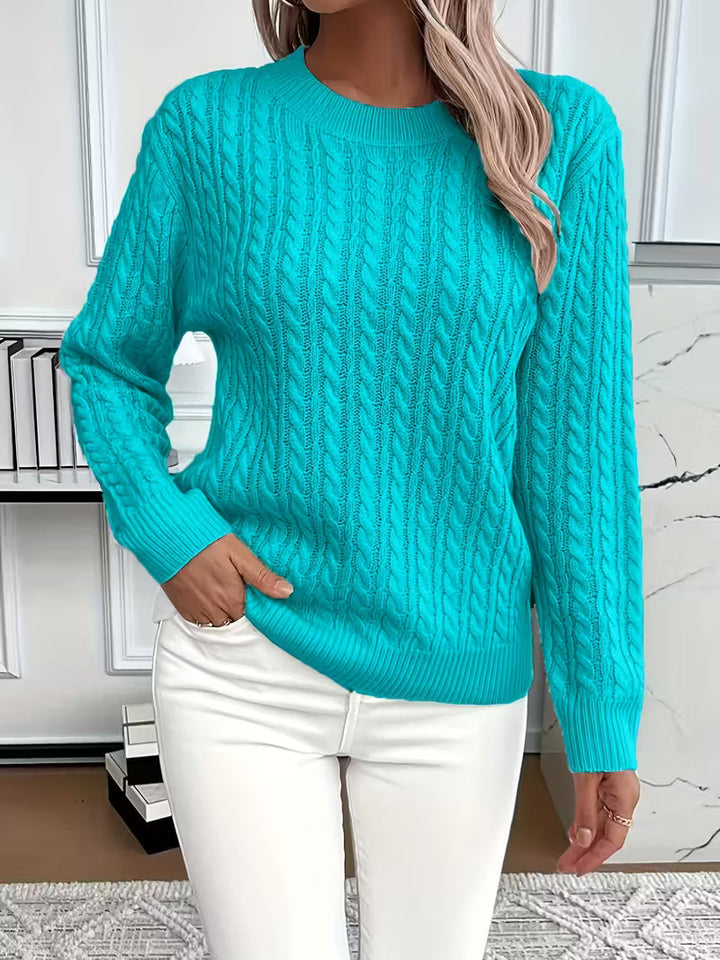 Ivy | Cosy Cable-Knit Sweater