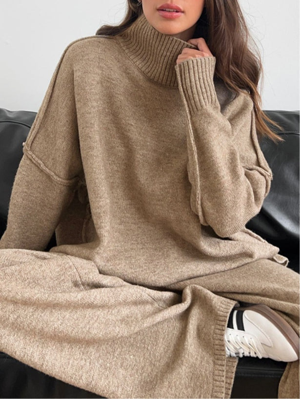 Eliana | Relaxed High-Neck Two-Piece Set