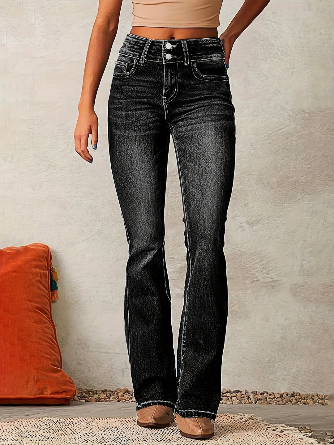 Fern | High-Waist Wide-Leg Jeans
