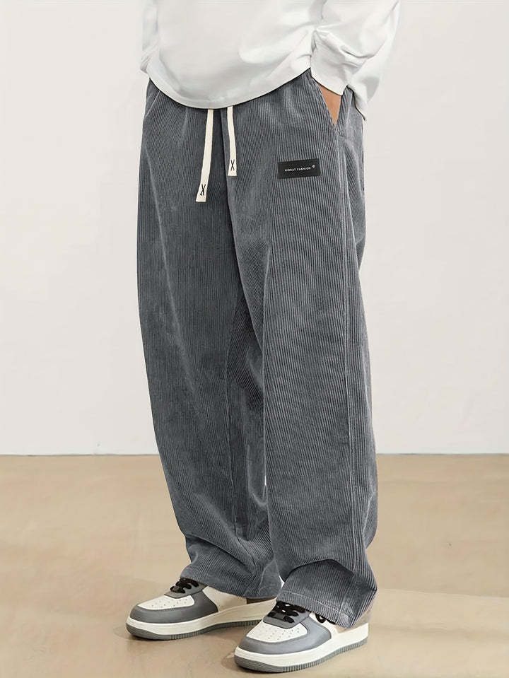 Wallace | Relaxed Straight-Leg Trousers