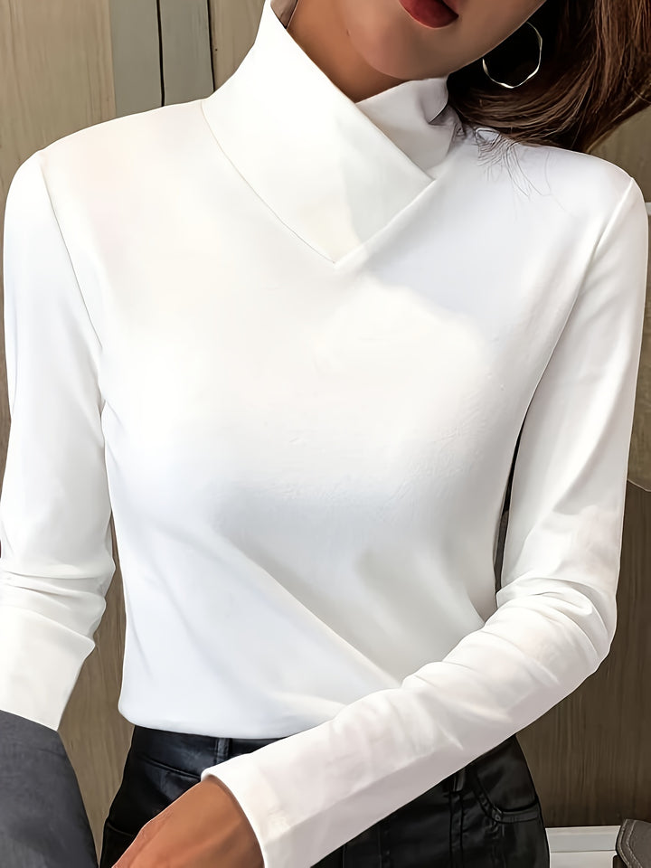 Lydia | Elegant V-Neck Top