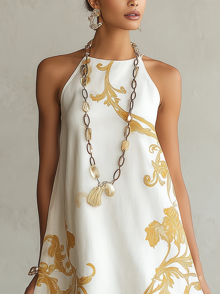 Guinevere | Elegant Sleeveless Mini Dress
