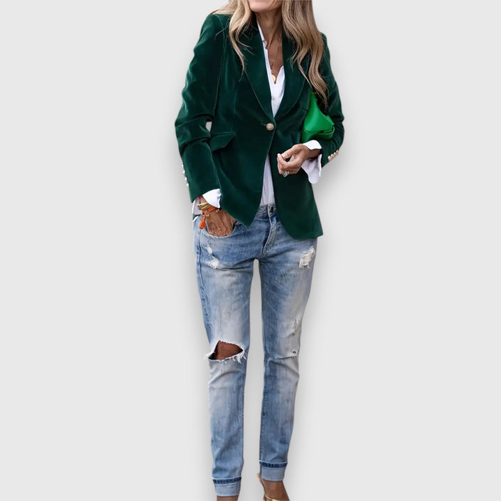 Genevra | Tailored Single-Button Blazer