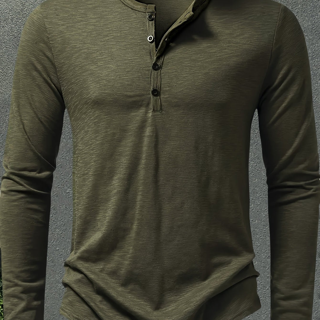 Marshall | Refined Long-Sleeve Henley