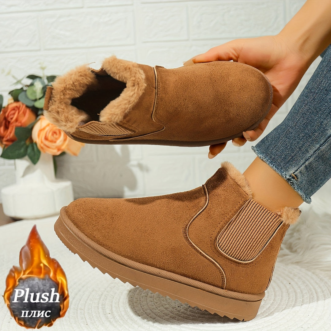 Freya | Cosy Platform Ankle Boots