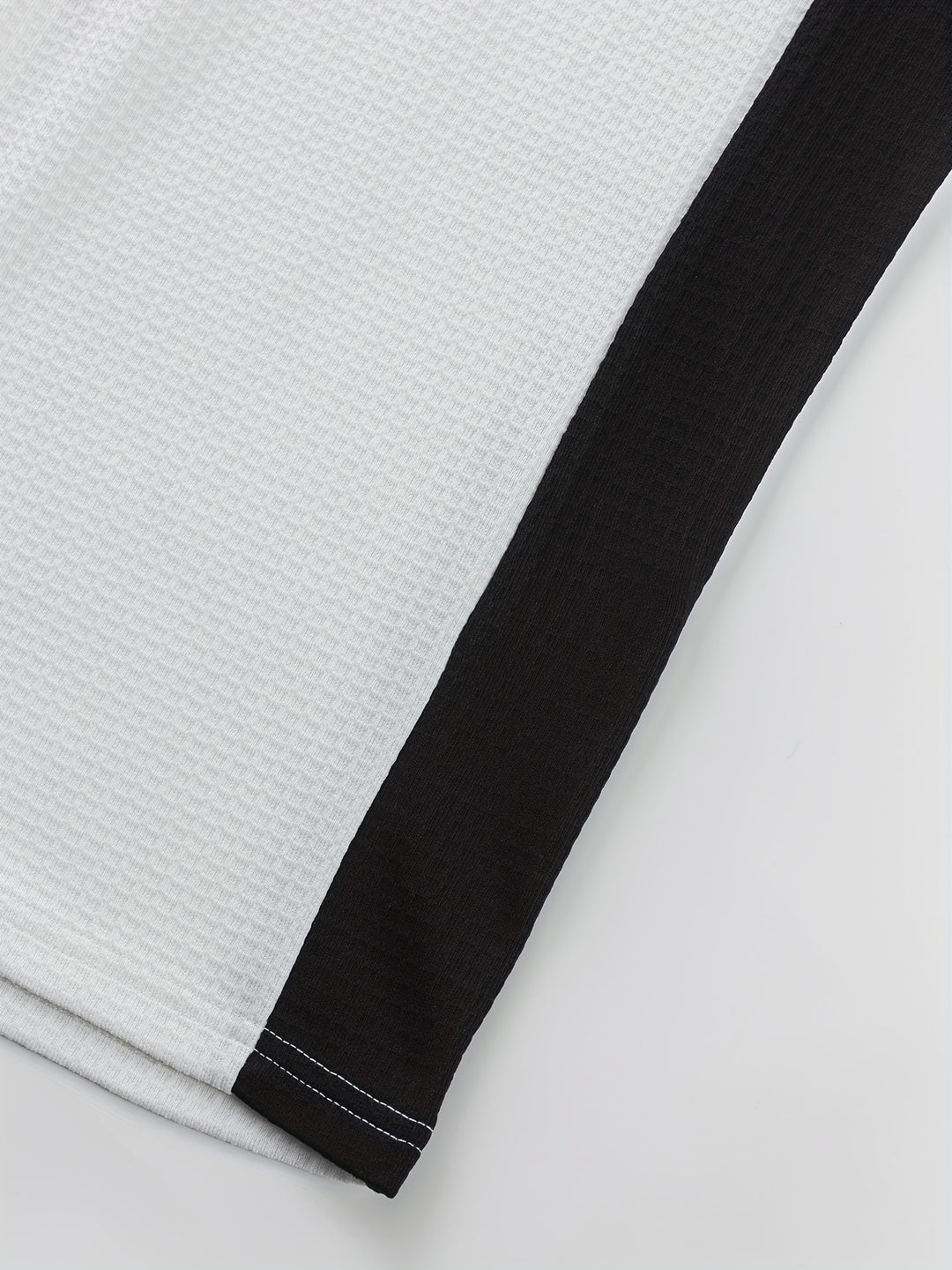 Bryce | Textured Contrast Henley Shirt