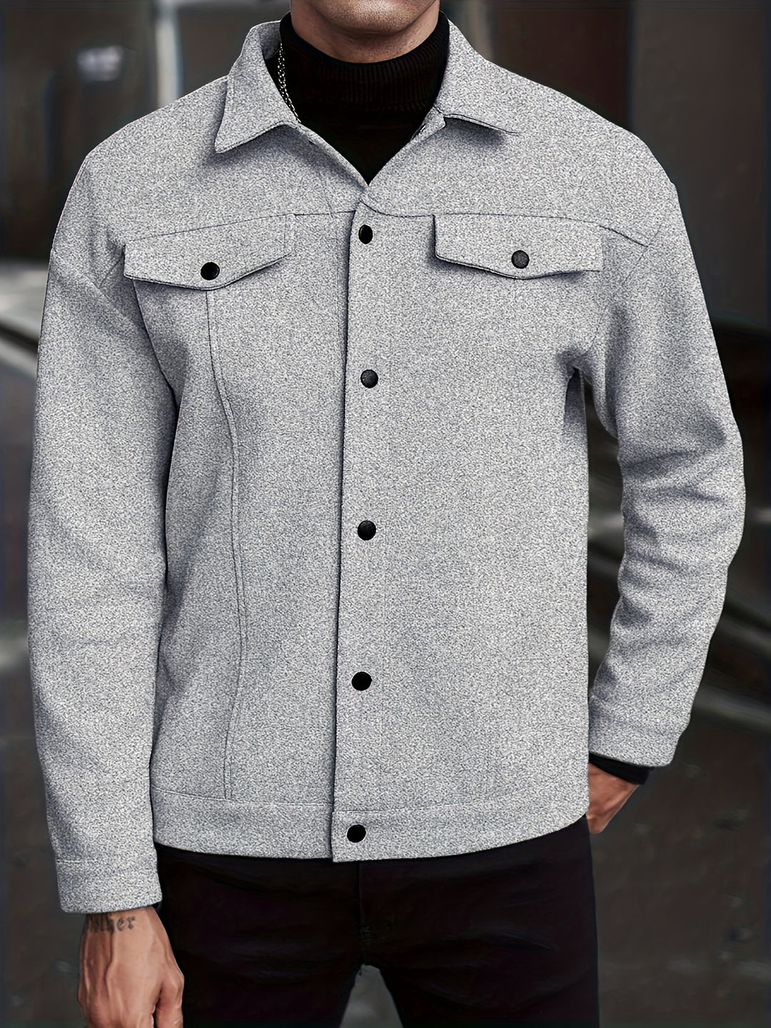 Nathaniel | Classic Button-Up Jacket