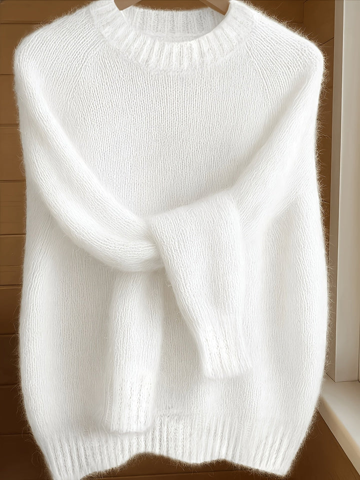 Camilla | Softly Textured Round-Neck Jumper