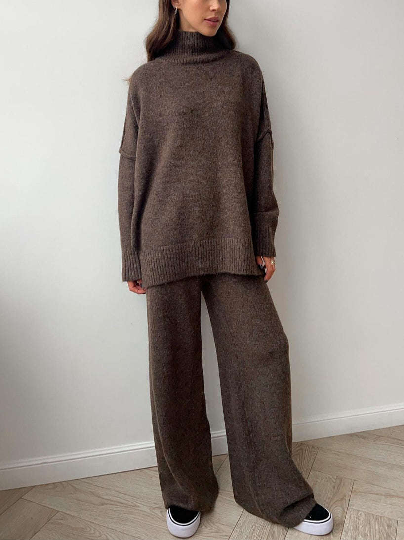 Eliana | Relaxed High-Neck Two-Piece Set