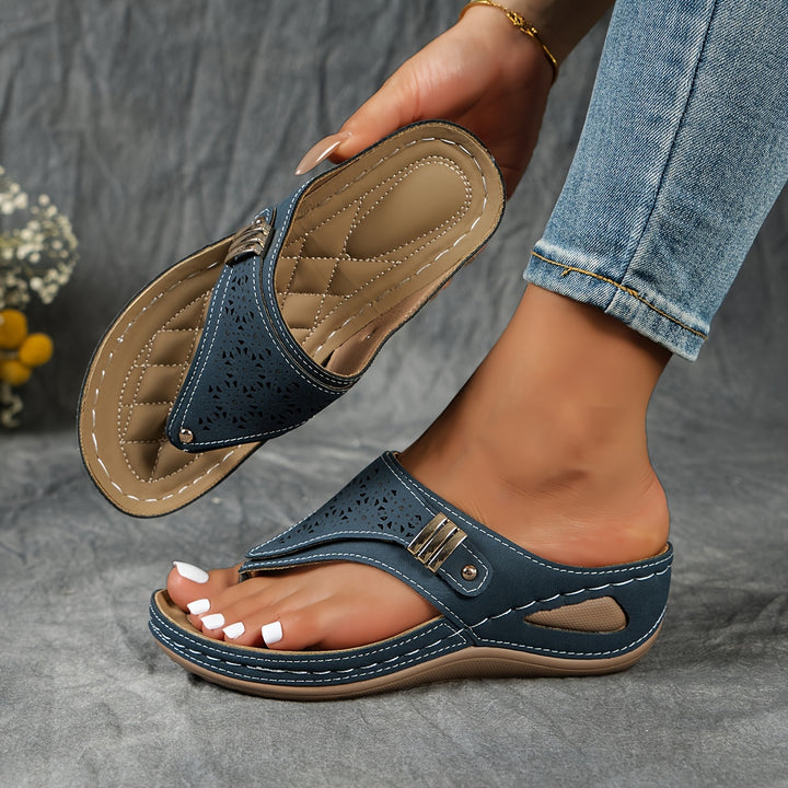 Simone | Arch-Support Wedge Sandals