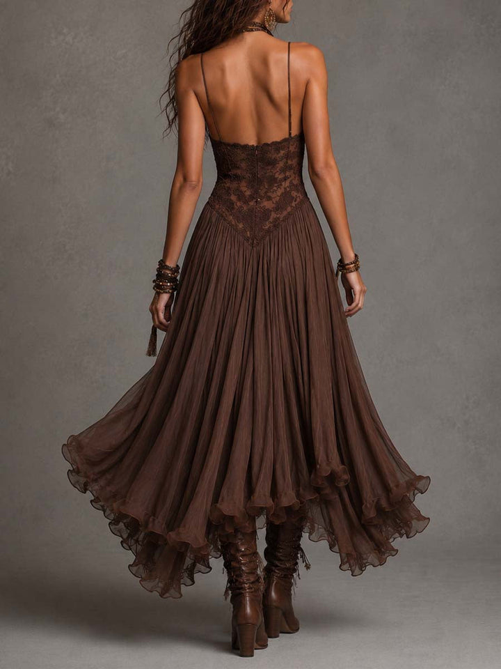 Corabelle | Boho Flowing Maxi Dress