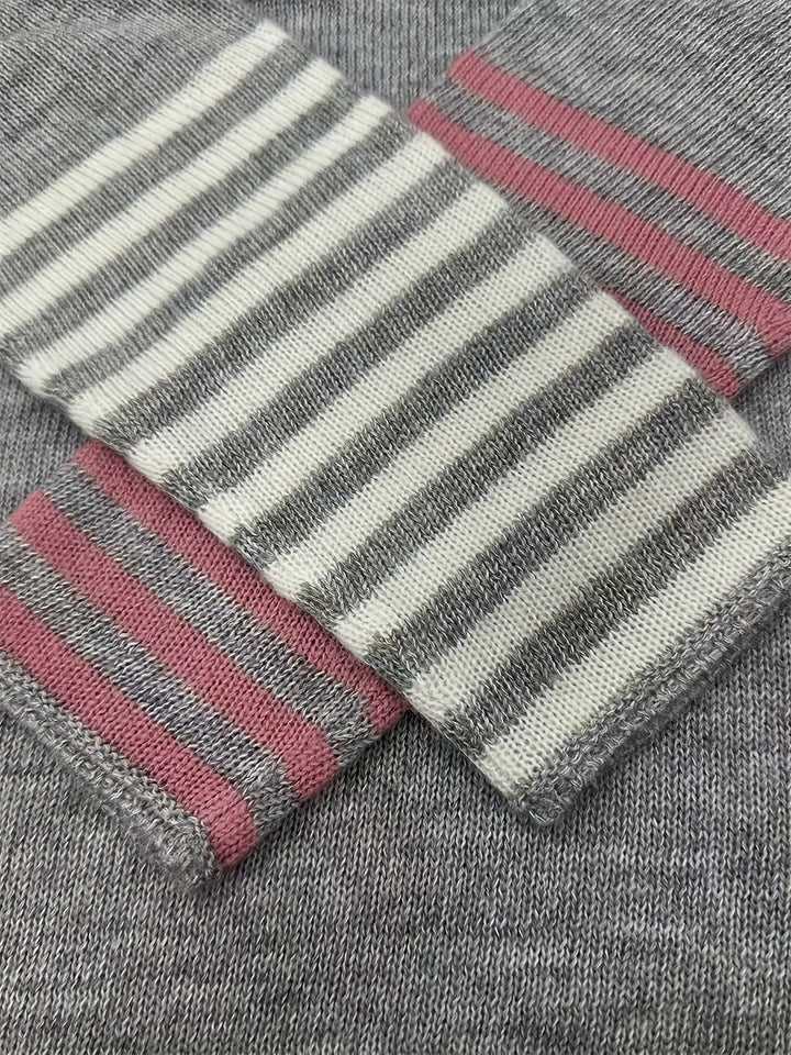 Marion | Colour-Block Long Sleeve Jumper