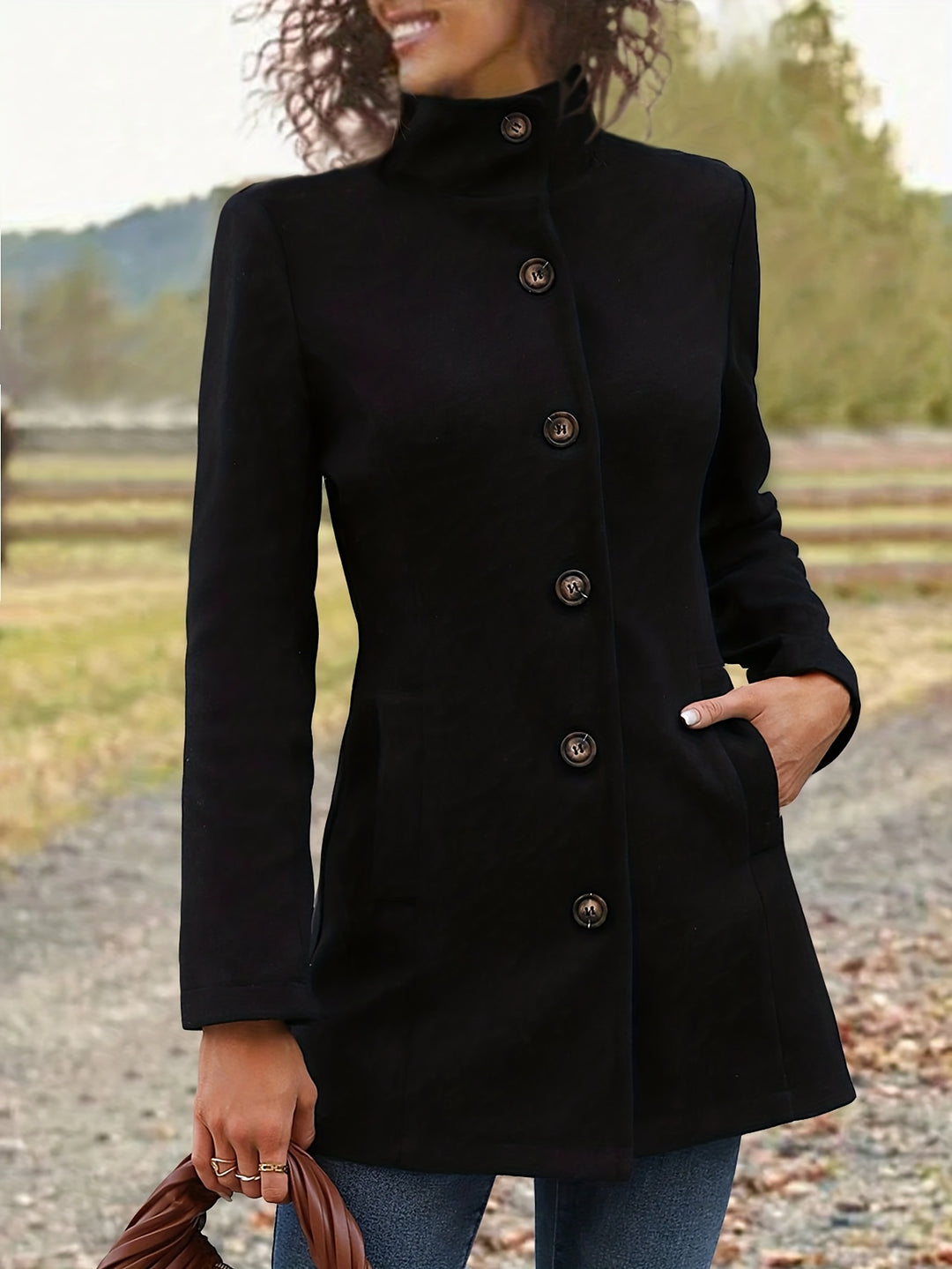 Claudia | Waist-Defining Mid-Length Coat