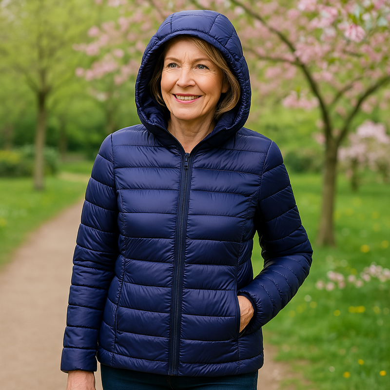 Nina | Lightweight Hooded Puffer Jacket