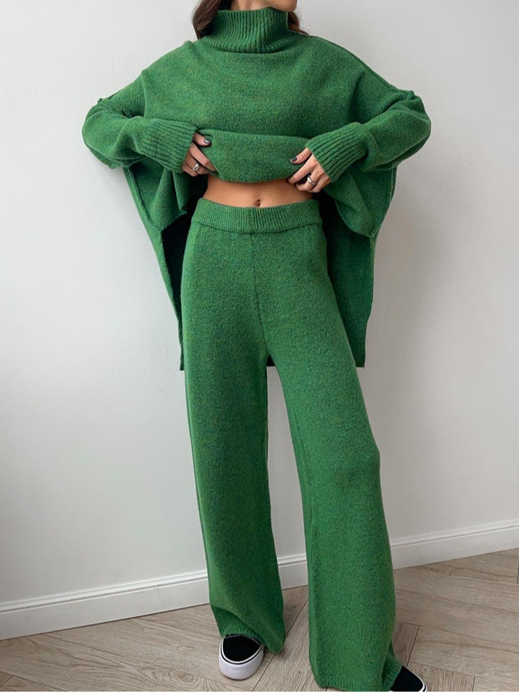 Eliana | Relaxed High-Neck Two-Piece Set