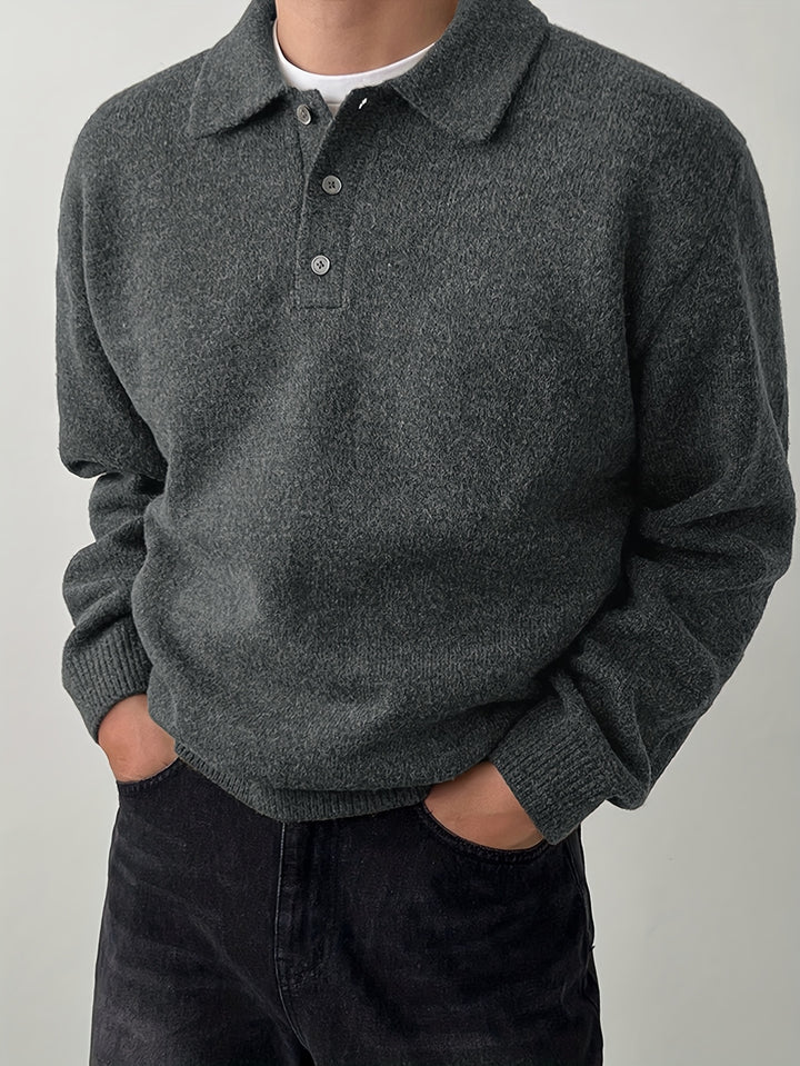 Franklin | Collared Knit Jumper
