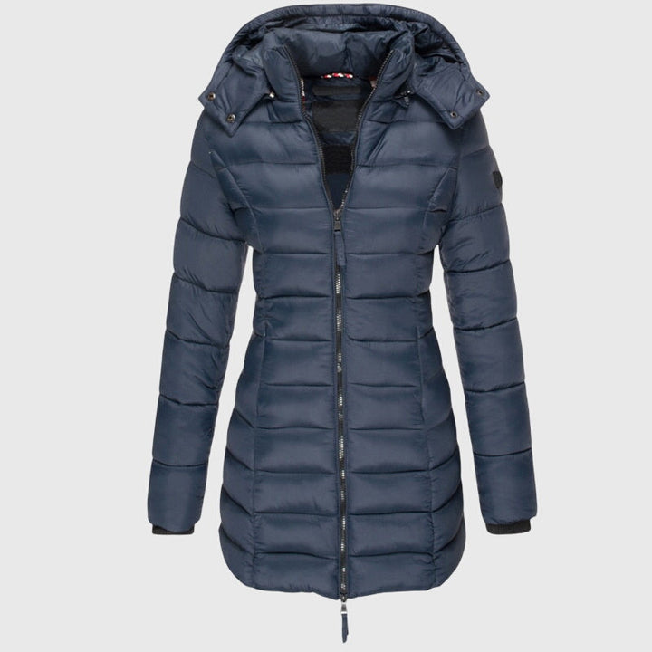Lauren | Quilted Longline Coat