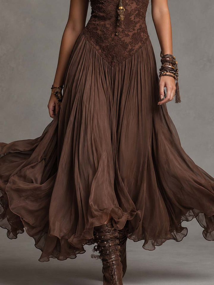 Corabelle | Boho Flowing Maxi Dress