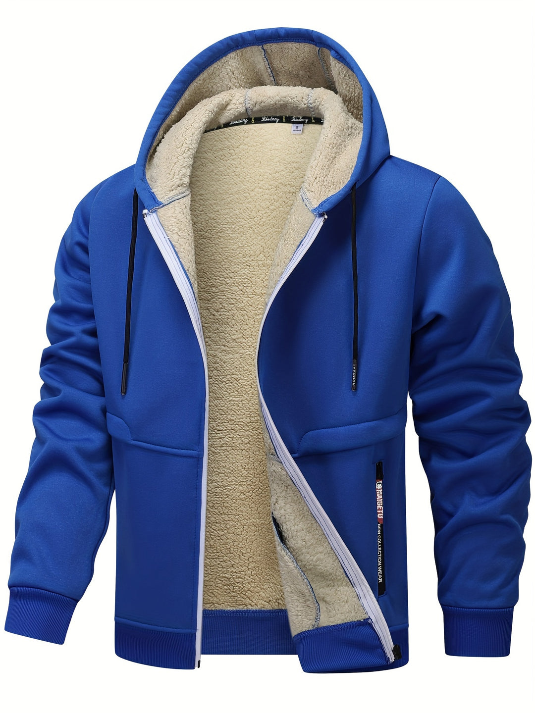 Leonard | Cosy Hooded Zip-Up Jacket