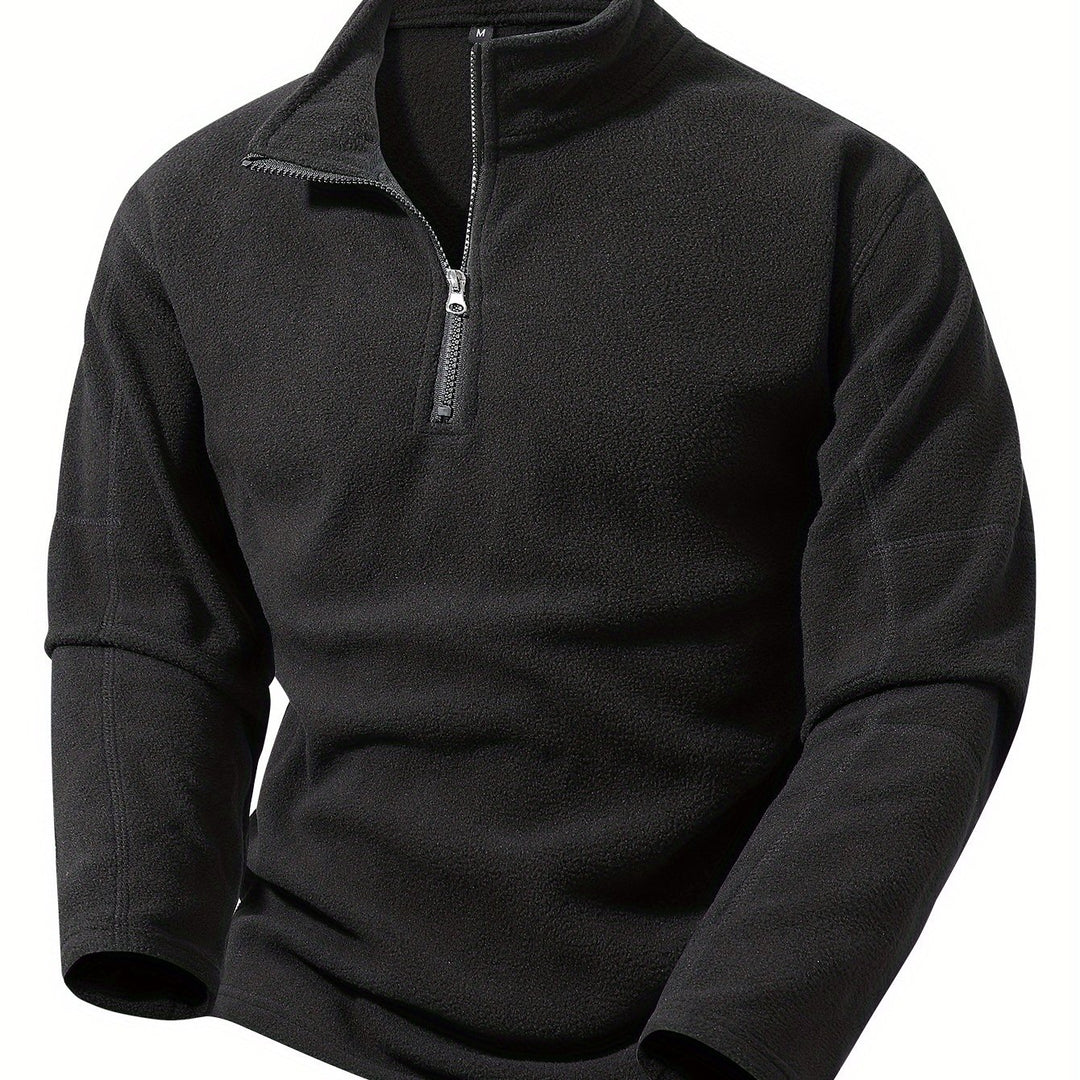 Garrett | Half-Zip Stand-Collar Pullover