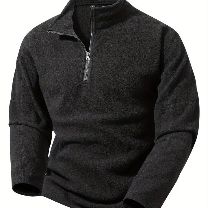 Garrett | Half-Zip Stand-Collar Pullover