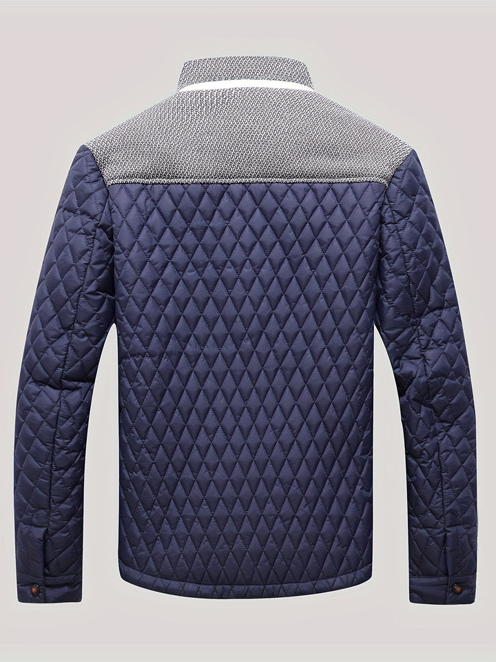 Sebastian | Quilted Stand-Collar Jacket