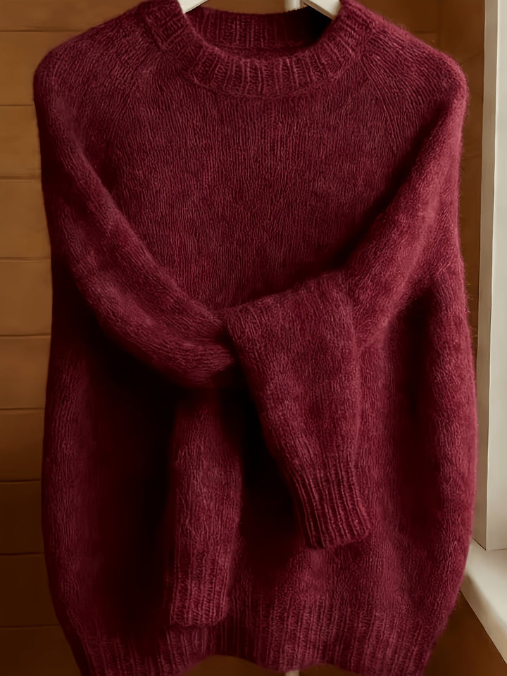Camilla | Softly Textured Round-Neck Jumper