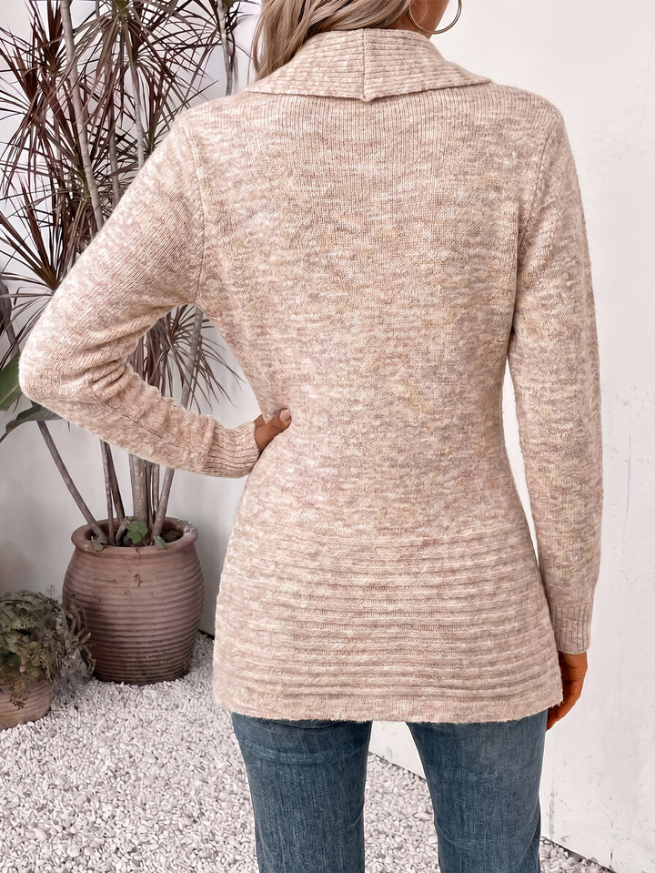 Josie | Belted Open-Front Cardigan