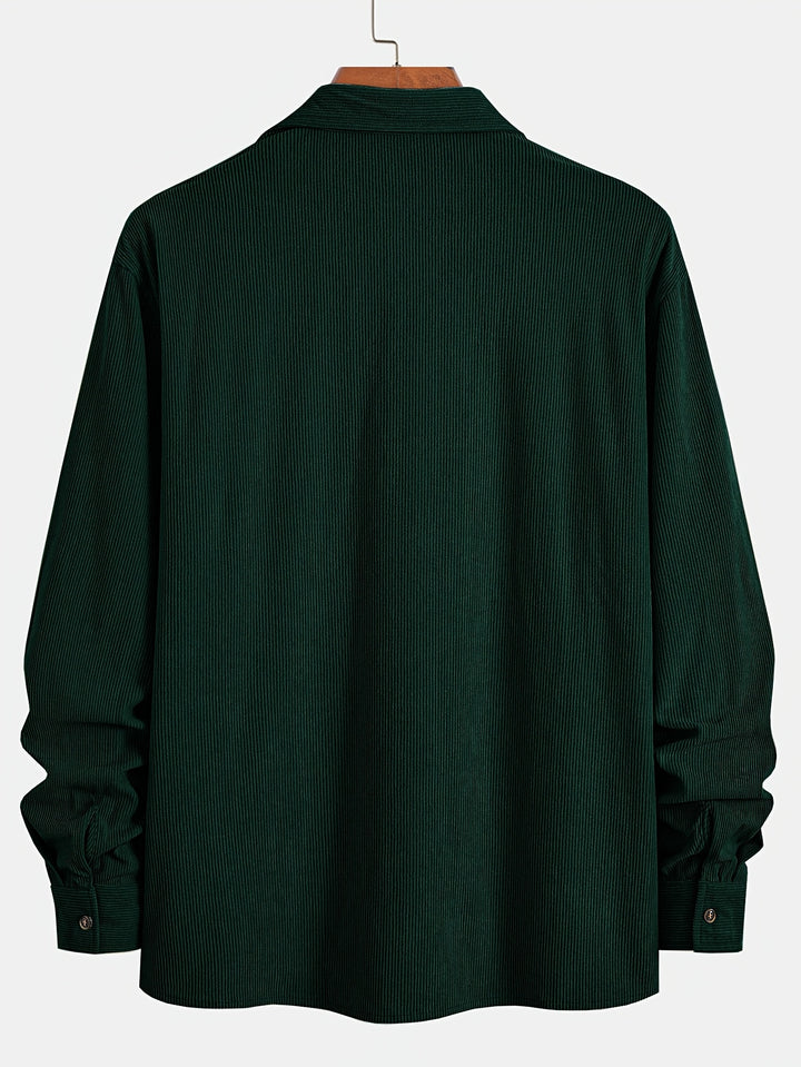 Dalton | Textured Ribbed Overshirt