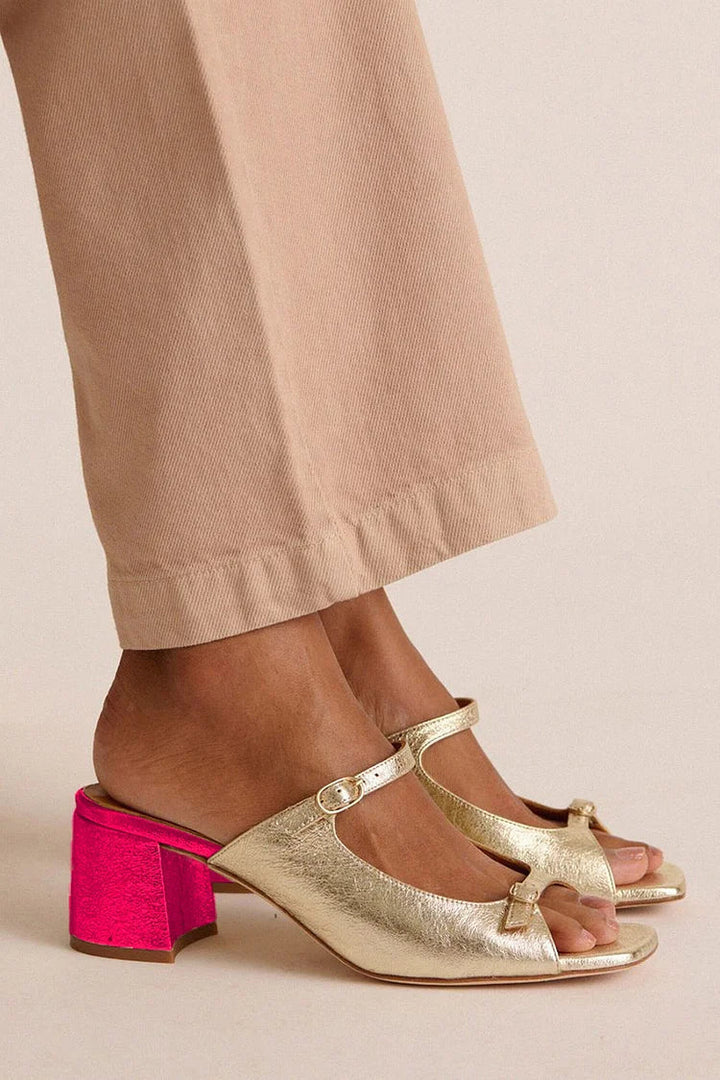 Beatrisa | Elegant Block-Heel Sandals