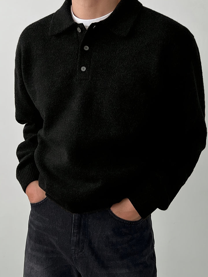 Franklin | Collared Knit Jumper