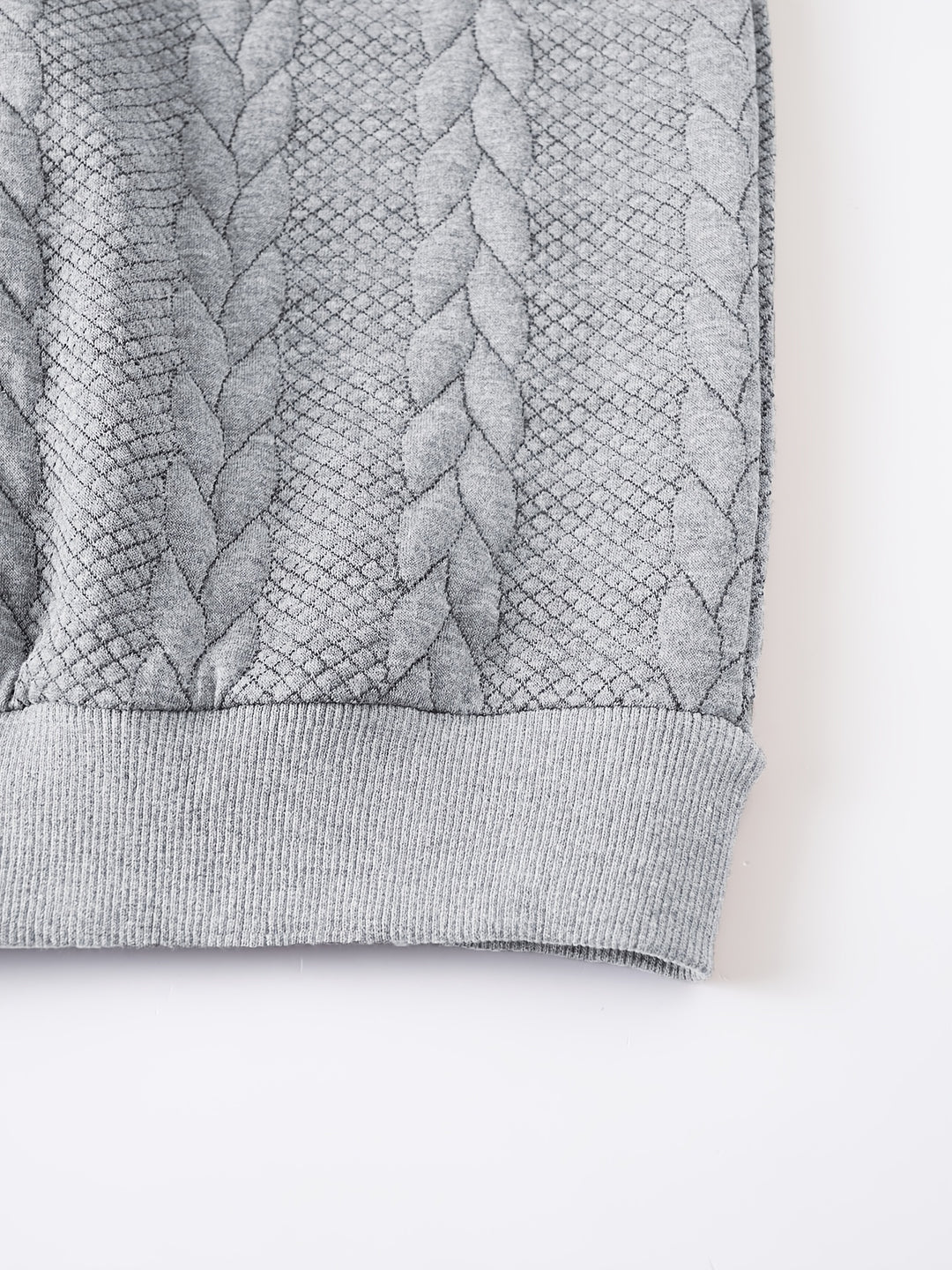 Harvey | Textured Half-Zip Pullover