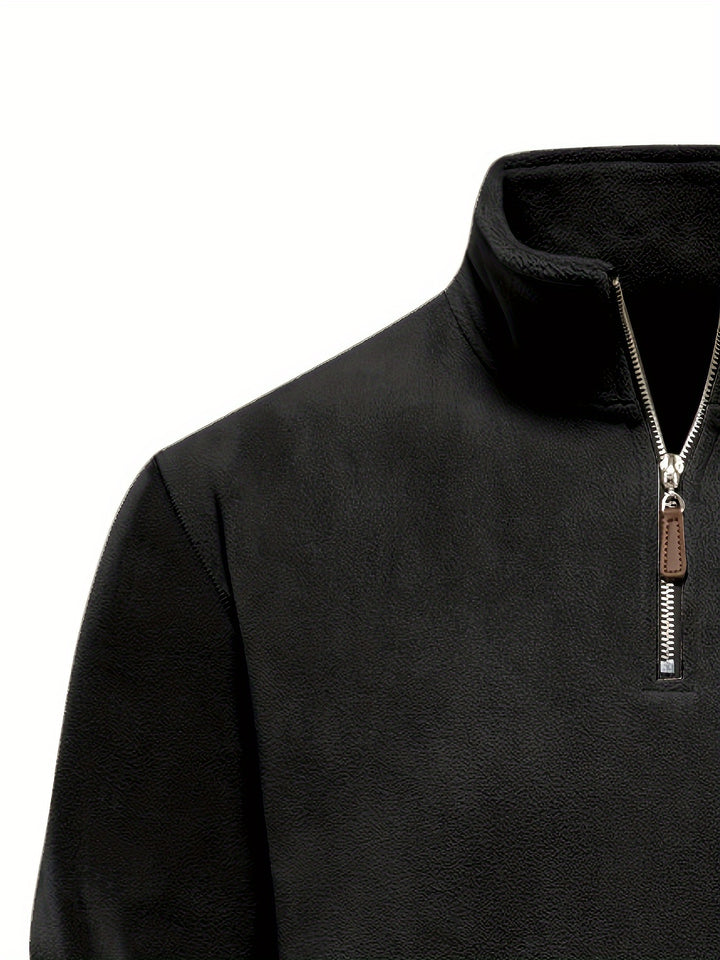 Harvey | Refined Half-Zip Pullover