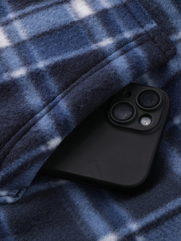 Graham | Hooded Plaid Shirt Jacket