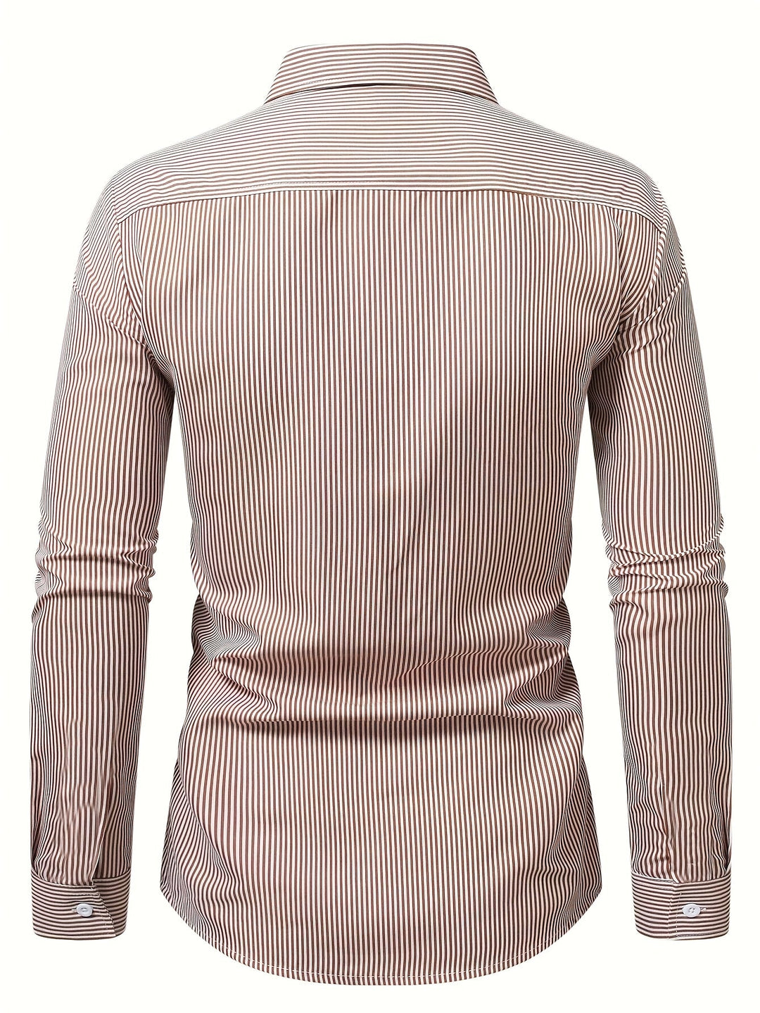 Harrington | Refined Striped Long Sleeve Shirt