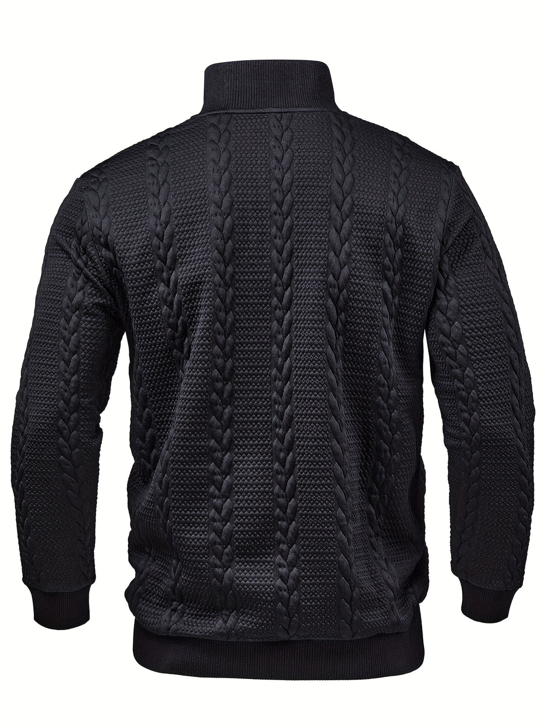 Malcolm | Textured Button-Neck Henley