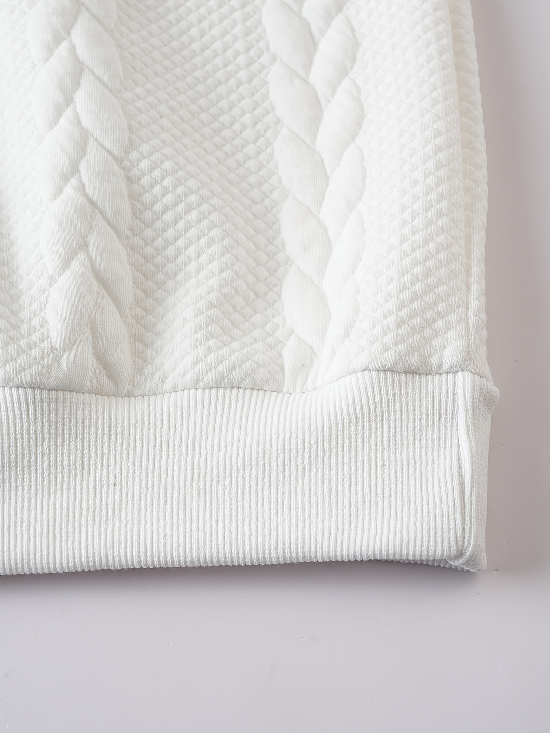 Harvey | Textured Half-Zip Pullover