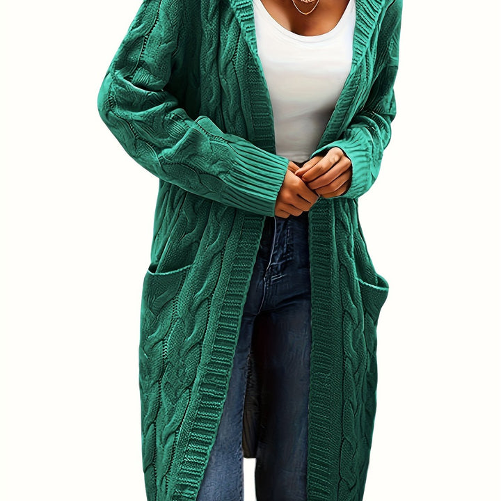 Rosanna | Longline Cable-Knit Cardigan