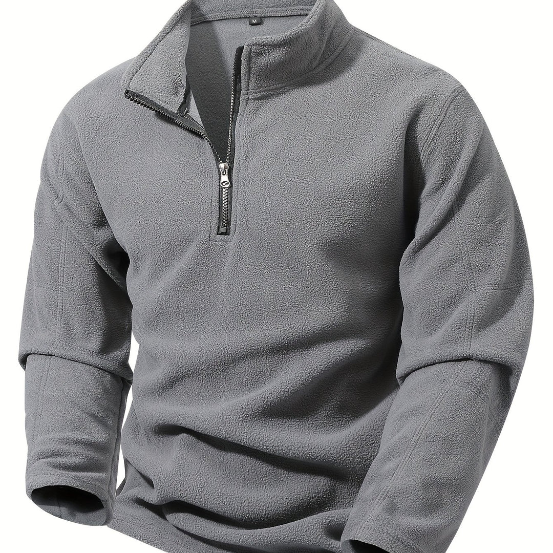 Garrett | Half-Zip Stand-Collar Pullover