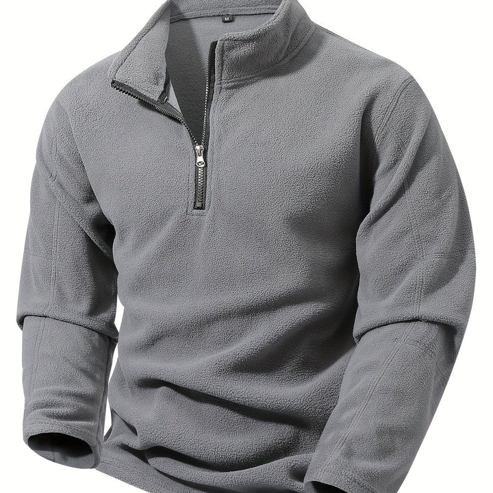 Garrett | Half-Zip Stand-Collar Pullover