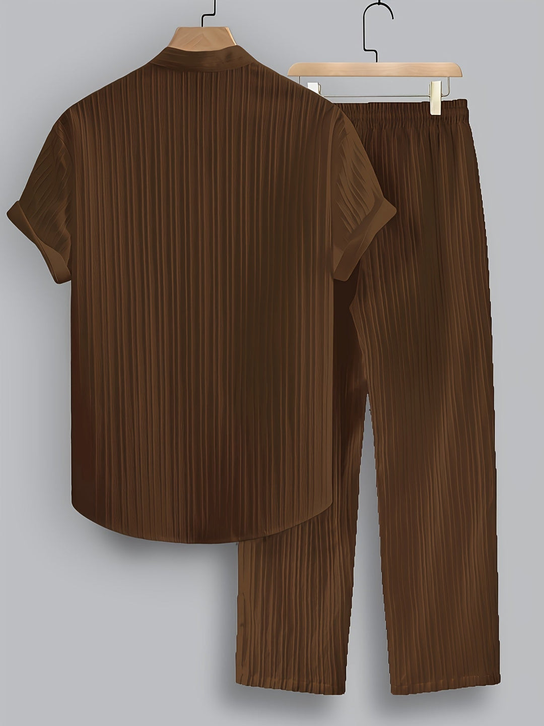 Nathan | Relaxed Stand-Collar Two-Piece Set