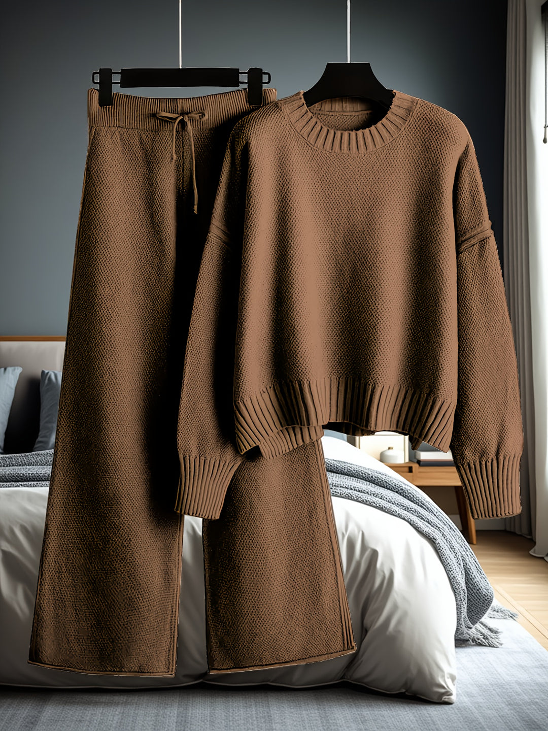 Eliza | Relaxed Wide-Leg Two-Piece Set