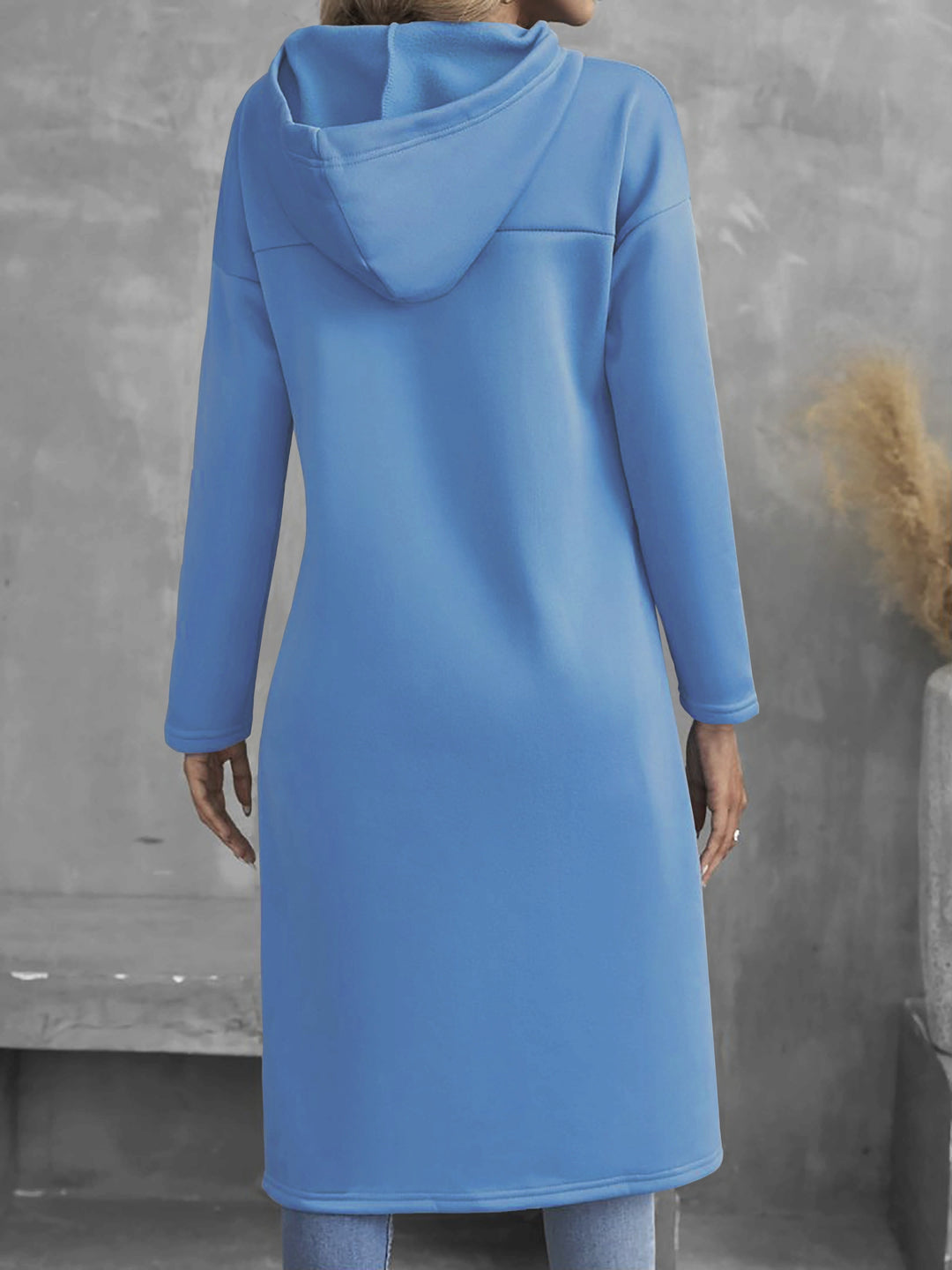 Elodie | High-Low Draped Hoodie