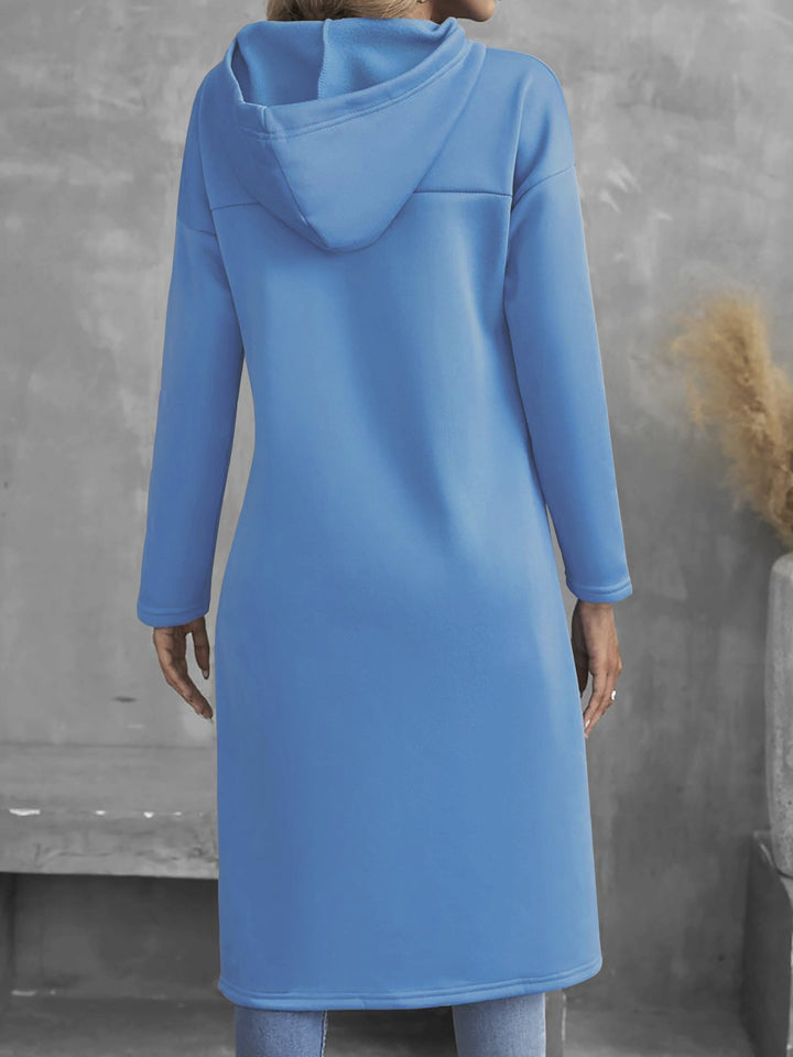 Elodie | High-Low Draped Hoodie